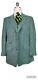 Vintage Turnbull & Asser Sport Coat Mens Green Wool Tweed Jacket Blazer 44r