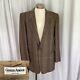 Vintage Mens Giorgio Armani Brown Wool/mohair Sport Coat Blazer Jacket 42 Italy