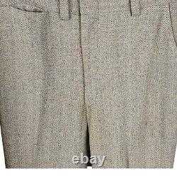 Vtg Bespoke Donegal Tweed Suit 60s Woolf Brothers 40R 33x29 Flecked 1950s