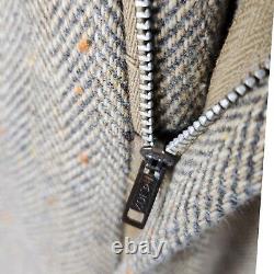 Vtg Bespoke Donegal Tweed Suit 60s Woolf Brothers 40R 33x29 Flecked 1950s