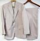 Vtg Haspel Pinstriped Seersucker 2pc Suit Jacket + Pants 33x41 Lightweight, Nice