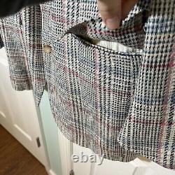 Vtg Polo Ralph Lauren Sz 42 44 Preppy Silk Vintage Suit Jacket Blazer Sport Coat