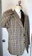 Vtg Turnbull & Asser Mens Sport Coat Multicolor 100% Wool Houndstooth Jacket 44r