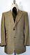 Vtg Turnbull & Asser Sport Coat Brown Herringbone Mohair Tweed Wool Jacket 46r