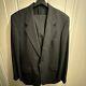 Yves Saint Laurent Vtg Charcoal 2 Piece Suit Men's 44r + 32x30 Pants France